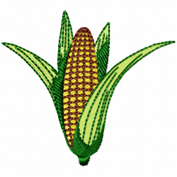 Corn Embroidery Design 6 Corn Embroidery Design 6
